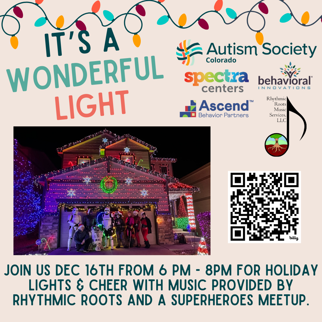 "It's A Wonderful Light" event flyer