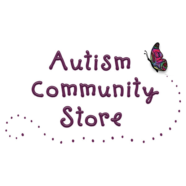 Purple Autism Community Store logo on white background