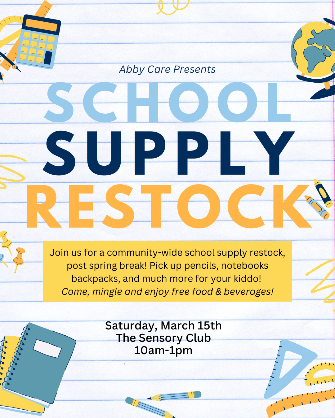 School Supply Restock flyer